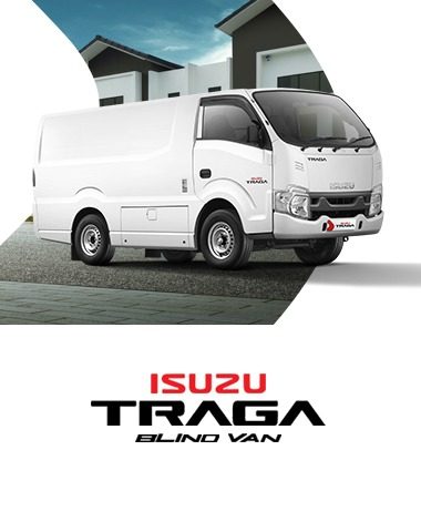 promo isuzu traga blind van